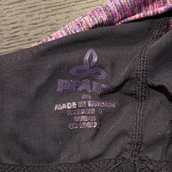 prAna Women's Medium Twyla Yoga Top Straps Stretch. Underline Support Workout - Picture 7 of 7